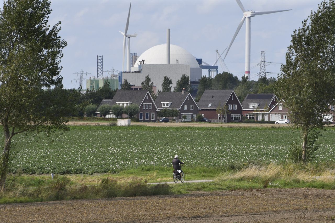 Nu nog Nederlands enige kerncentrale, in het Zeeuwse Borssele.