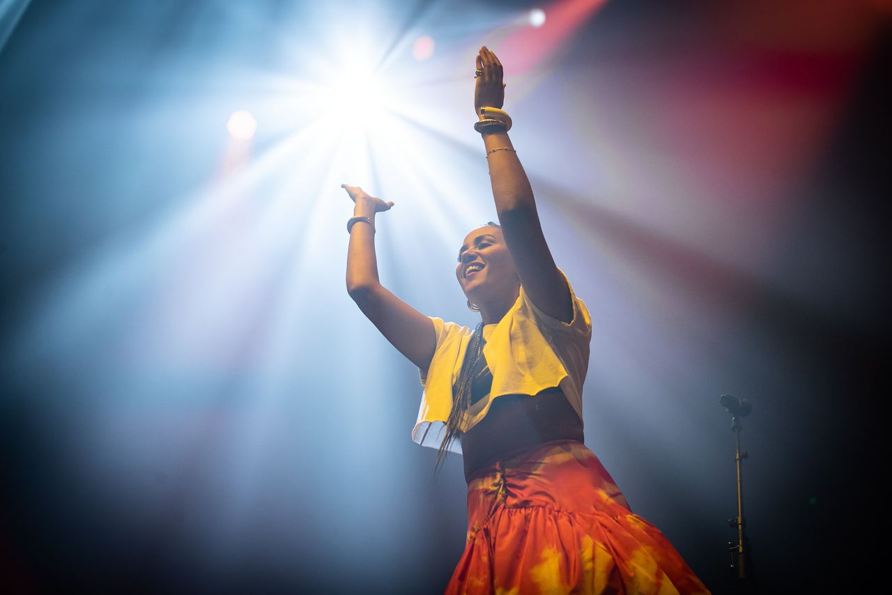 Mayra Andrade vorig jaar in het Portugese Lissabon.