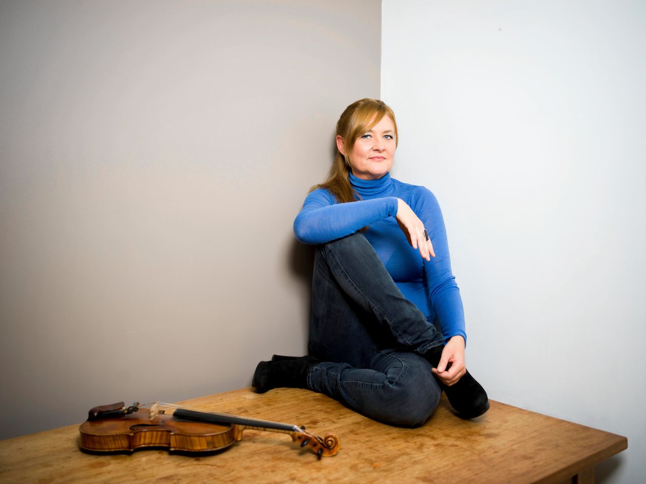 Violist Julija Hartig.