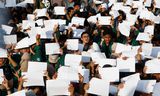 Studenten protesteerden eerder deze maand in Jakarta tegen het nieuwe Indonesische wetboek van strafrecht, dat onder meer buitenechtelijke seks en ‘belediging van de president’ verbiedt. 