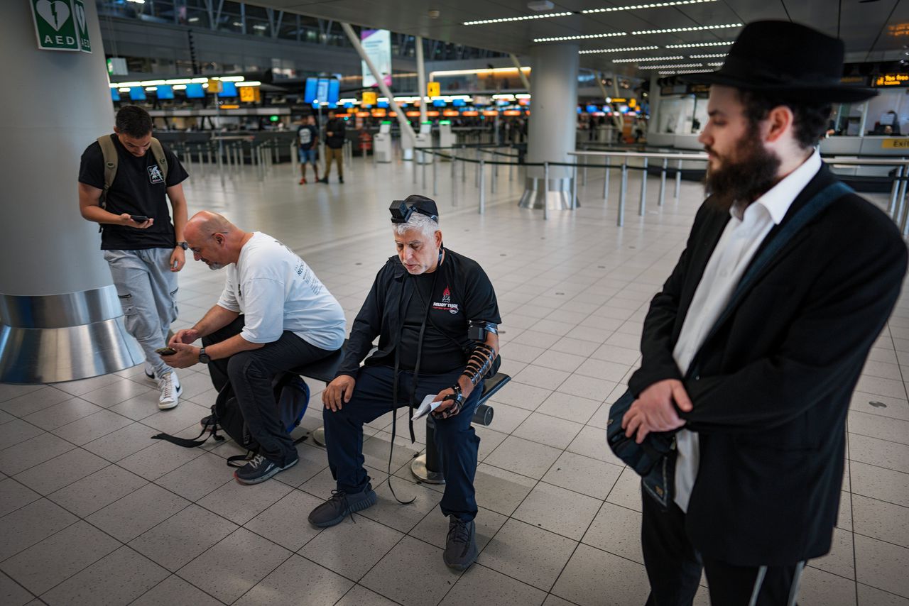 Terug naar IsraÃ«l: eerst de familie omhelzen en je daarna melden als reservist