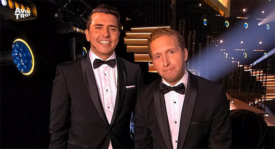 Jan Smit en Peter Pannekoek presenteerden het Televizier-gala.