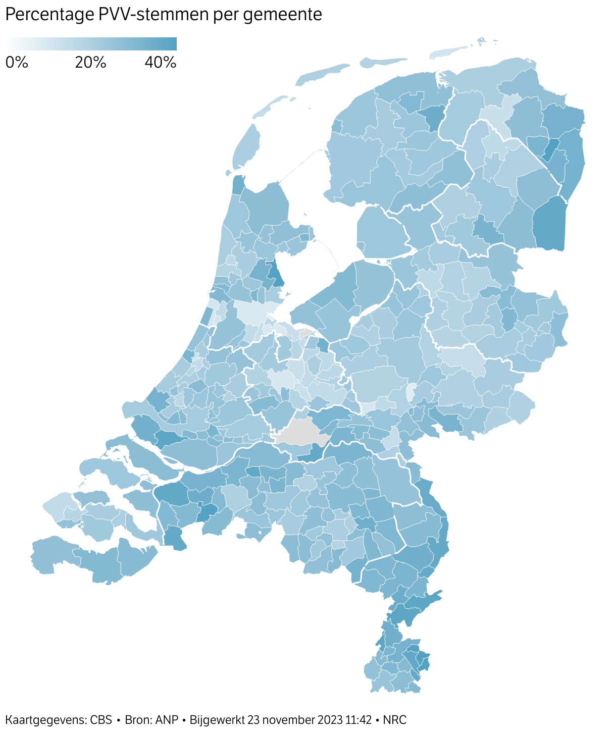 De opkomst was relatief laag en tÃ³ch werd PVV de grootste: âEen duidelijk signaal aan andere partijenâ