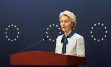 Voorzitter van de Europese Commissie Ursula von der Leyen loofde in een verklaring de nieuwe AI Act.