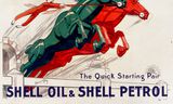 Een affiche voor Shell uit 1930, gemaakt door Jean D’Ylen.