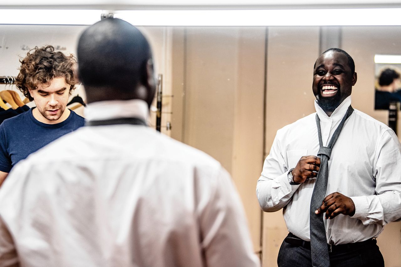 Acteur Emmanuel Ohene Boafo: âHet voelde goed. Maar kwam het over?â