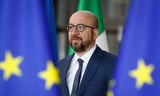 Charles Michel in Brussel. 