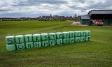  Stikstofprotest bij een boerderij in Waarder.