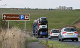 De eenbaansweg langs Stonehenge in het Engelse Wiltshire leidt tot veel verkeersdrukte.