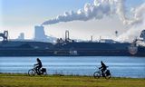 Kolencentrale op de Maasvlakte in Rotterdam. 