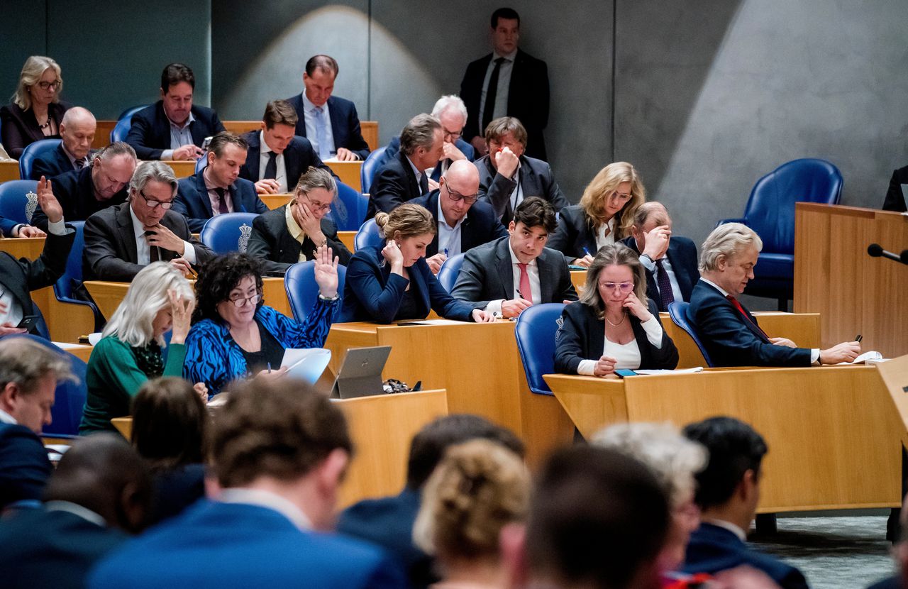 Geen moties, niet aanwezig: de PVV gebruikt haar macht in de Tweede Kamer vrijwel niet