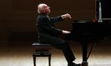 Pianist Maurizio Pollini , eerder dit jaar in Carnegie Hall, New York  