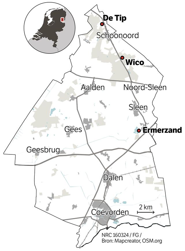 Plots gaat er een schok door vakantiepark Wico