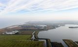 Almere, zicht op Noorderplassen.