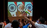 Premier Narendra Modi van India keek tijdens de BRICS-top in Zuid-Afrika in augustus via een livestream mee naar de succesvolle onbemande maanmissie. Dit weekend ontvangt hij in New Delhi de leiders van de G20.