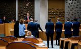 Geert Wilders (PVV) vraagt in de Tweede Kamer om een debat over Russische beïnvloeding. 