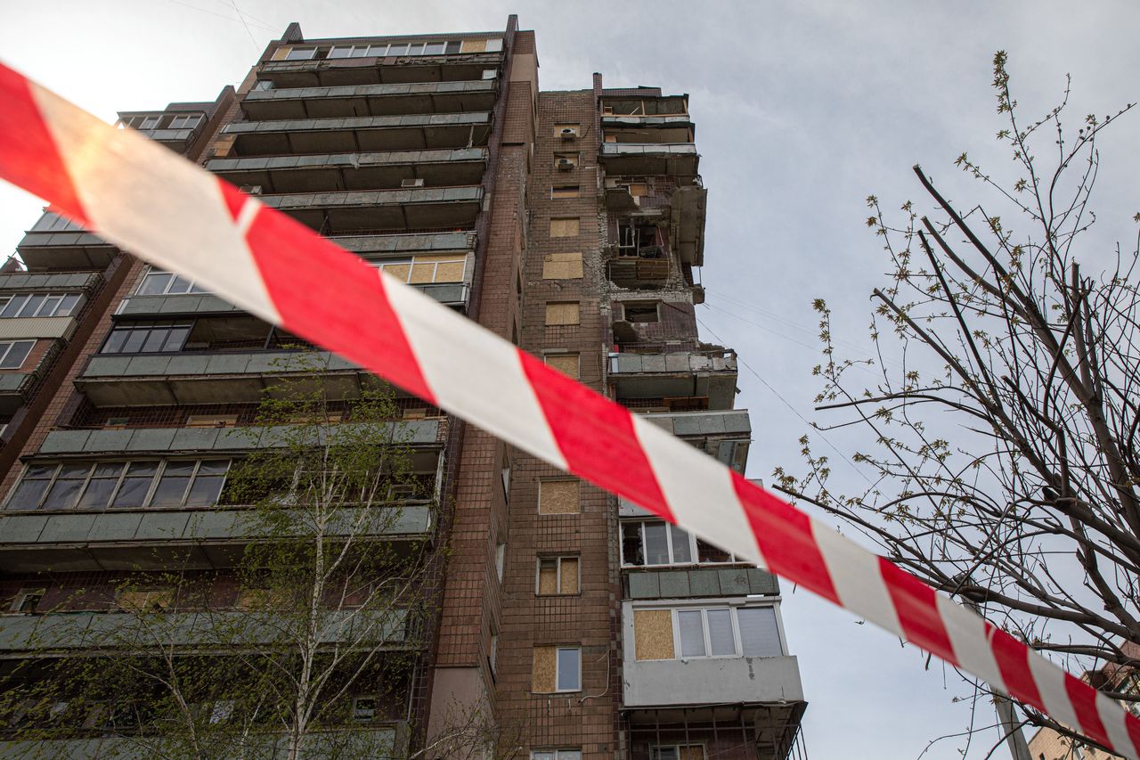 ‘Huilen komt na de oorlog. Nu moet ik mensen redden.’ Ook onder vuur laat Charkiv de moed niet zakken