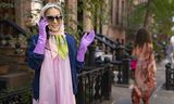 Sarah Jessica Parker als Carrie Bradshaw in de serie And Just Like That....