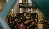 Interieur van de zeventiende-eeuwse Portugese Synagoge