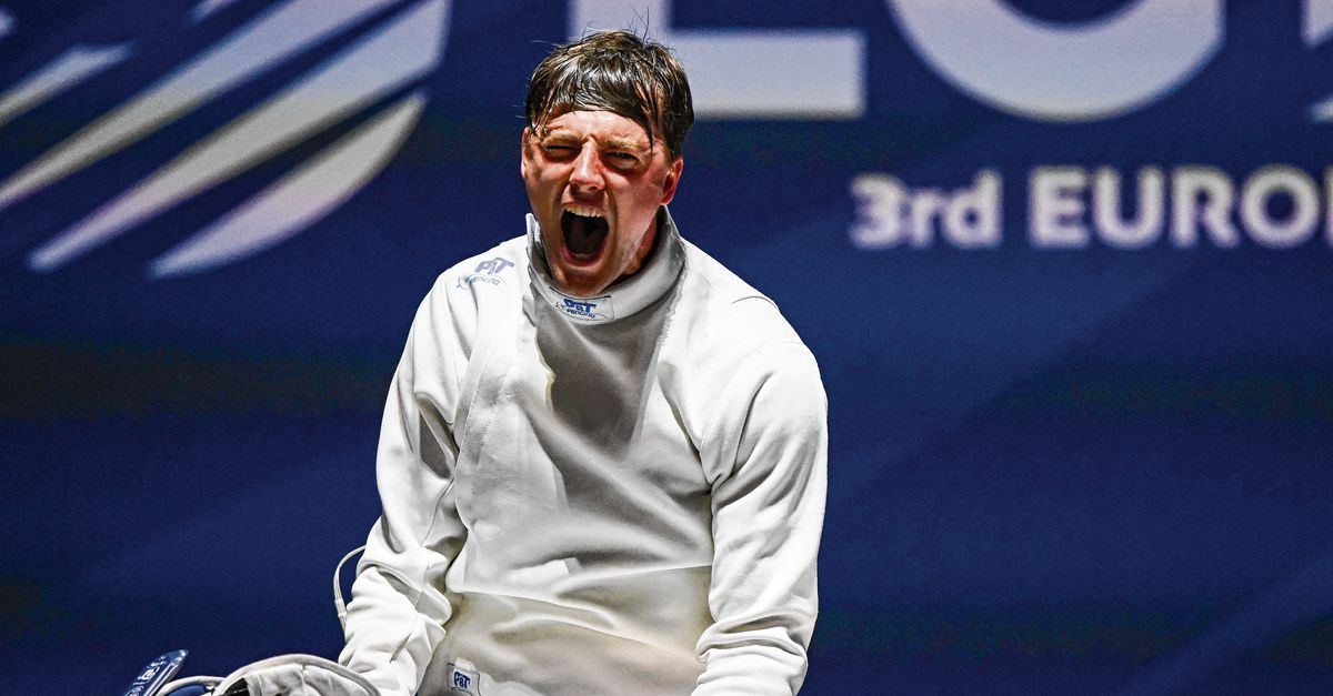 Schermer Tristan Tulen bedwingt zijn zenuwen en gaat op de valreep naar de Olympische Spelen