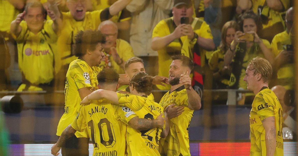 Dortmund verslaat PSG in halve finale Champions League