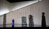 Elena Stikhina als Zuster Angelica in Suor Angelica, een van de drie opera’s van Il trittico die nu in De Nationale Opera te zien is. 