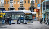 Een bus op waterstof in Groningen. De beschikbaarheid van waterstof is een belangrijke voorwaarde voor Nederland om klimaatneutraal te worden. 