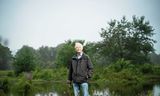 Peter Coesel in natuurgebied Laegieskamp. „Ik ben een wetenschapper van de oude stempel.”