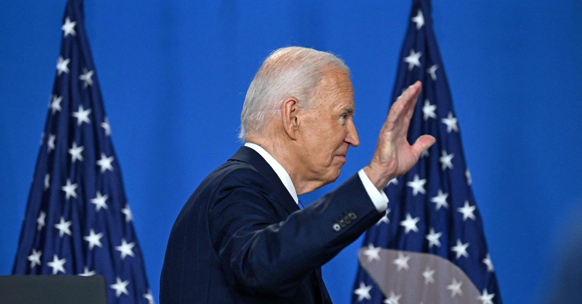 Biden trekt zich terug uit de race om het presidentschap tegen Trump