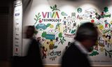 Viva Technology, een beurs voor start-ups en nieuwe technologie, eind mei in Parijs. Alle grote techplatformen in Europa krijgen te maken met de nieuwe digitale marktenwet (DMA). 