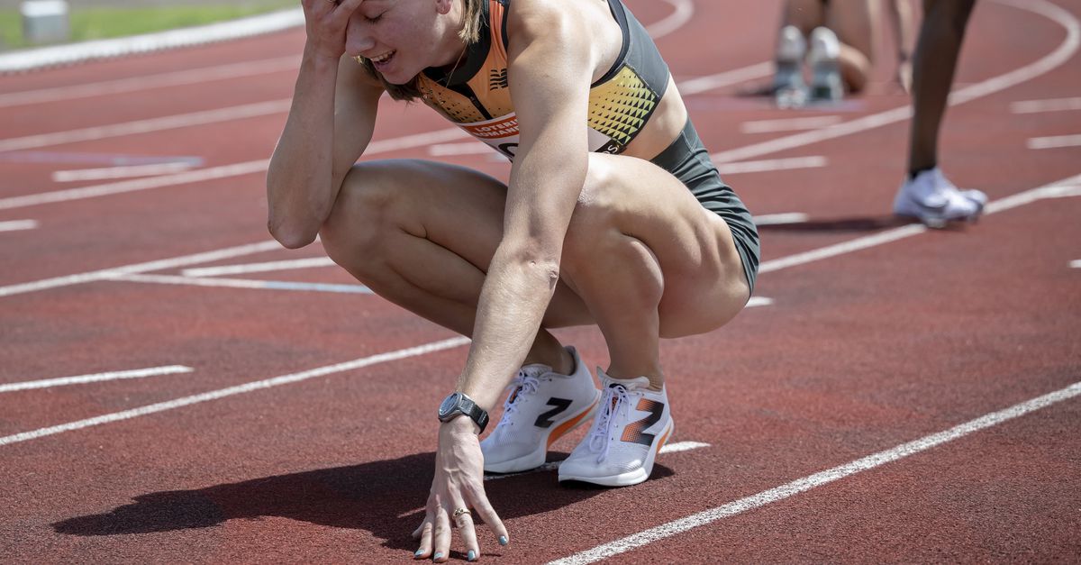 Europees record voor Femke Bol, die zelf niet kan geloven dat ze op de 400 meter horden voor het eerst onder de 51 seconden loopt