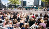 Fans van Taylor Swift vorige week donderdag bij de Johan Cruijff Arena in Amsterdam Zuidoost. 