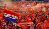 Nederlandse fans in  Berlijn.