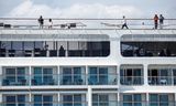 De MSC Armonia, een cruiseschip van MSC Cruises. Cruisevakanties zijn een van de minst duurzame manieren om op vakantie te gaan, volgens de klimaatorganisaties die een klacht indienen. Tegelijkertijd groeit de populariteit van de varende vakantieparken sterk 