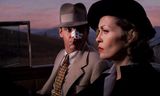 J. J. ‘Jake’ Gittes (Jack Nicholson) en Evelyn Cross (Faye Dunaway) in ‘Chinatown’.