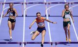 Femke Bol kwam bij deze Spelen de series en de halve finale van de 400 meter horden zonder problemen door. 