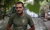 Jimmy, commandant van een infanteriecompagnie, ergens in de provincie Donetsk, 15 juli.   