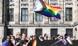 Protestmars in Amsterdam afgelopen zomer op de Dam.