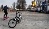 Het schoolplein van openbare basisschool ’t Swarte Meer in Zwartemeer, gemeente Emmen.