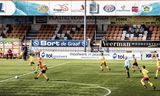 RKAV-Volendam in september 2018. VoetbalTV, een samenwerking van KNVB en Talpa, richtte zich op het verzamelen en uitzenden van beelden uit het amateurvoetbal. Privacywaakhond AP verbood dit.