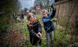 Een ‘tiny forest’ in Winschoten. Het mini-bos is een van de projecten die eerder geld kregen van het Nationaal Programma Groningen.  