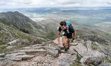 Daan Nieuwenhuis in 2022 tijdens de Ultra-Trail Snowdonia in Wales  