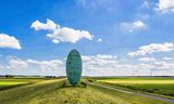 De Tong van Lucifer op de Knardijk in Flevoland. 