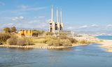 De voormalige elektriciteitsfabriek Tres Xemeneies is tijdens Manifesta voor het eerst sinds de sluiting in 2011 geopend voor publiek.