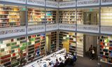 Studenten in de bibliotheek van de Universiteit Utrecht. 