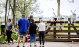 Bloemen bij de zorgboerderij Tro Tardi in Alblasserdam waar John S. in mei 2022 twee mensen doodde en twee anderen zwaar verwondde. 