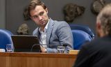 Staatssecretaris Maarten van Ooijen  (Zorg, ChristenUnie) dinsdag tijdens het Kamerdebat. 