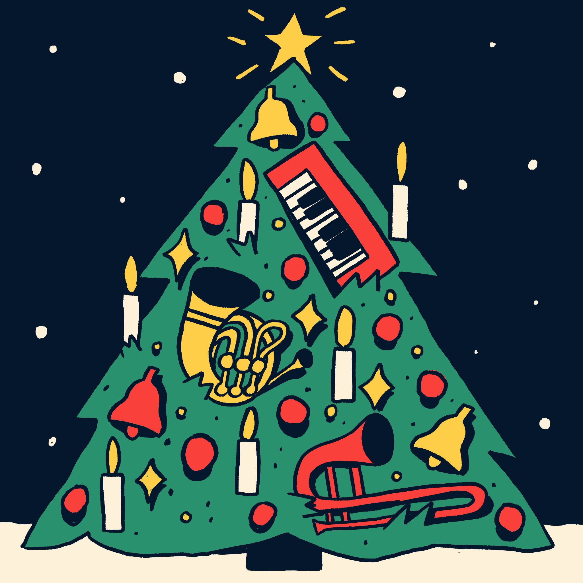 Belletjes, klokken en kruidige akkoorden: kerstmuziek zoekt naar instant nostalgie