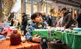 Het Sinterklaas SpeelgoedRuilfestival  in De Hallen in Amsterdam.  