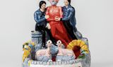 Op ‘Devil Bleeds To Death’ verbeeldde Nick Cave zichzelf als duivel geflankeerd door zijn twee overleden zonen.